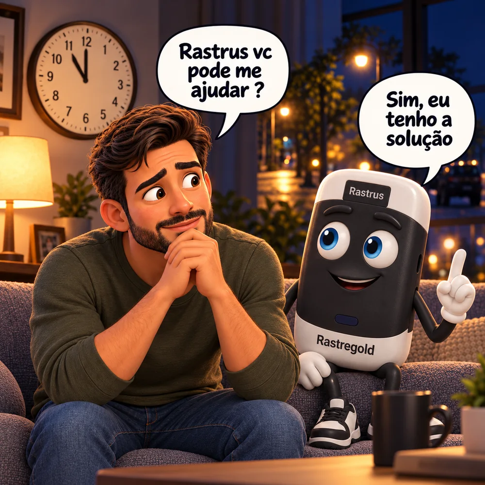 Rastrus dizendo: Sim, eu tenho a solução!