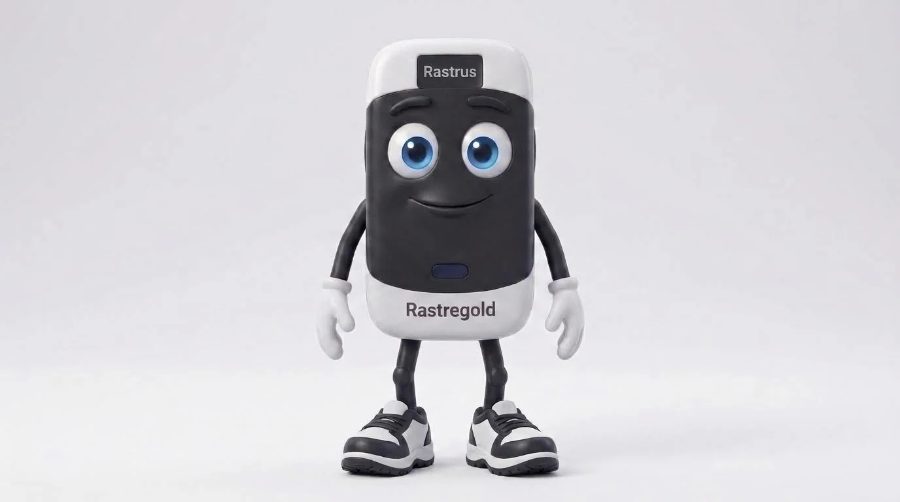 Rastrus, mascote Rastregold