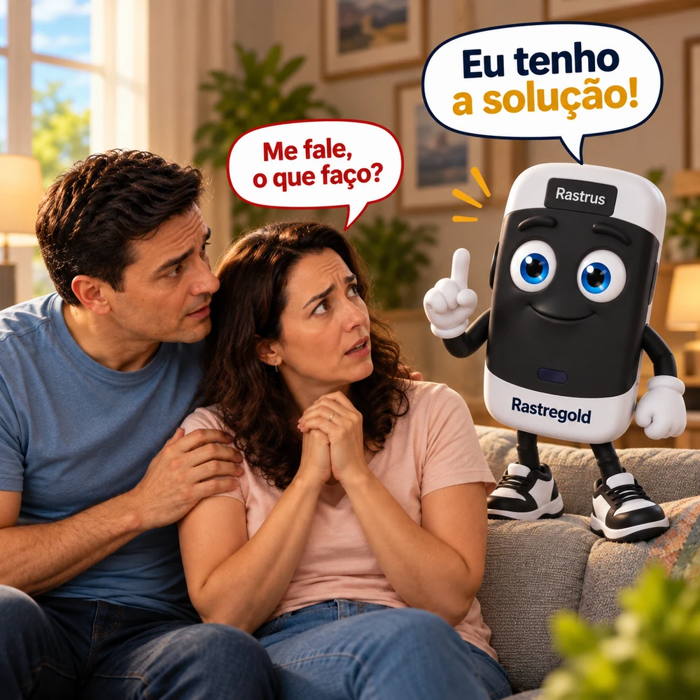 Rastrus dizendo: Eu tenho a solução!