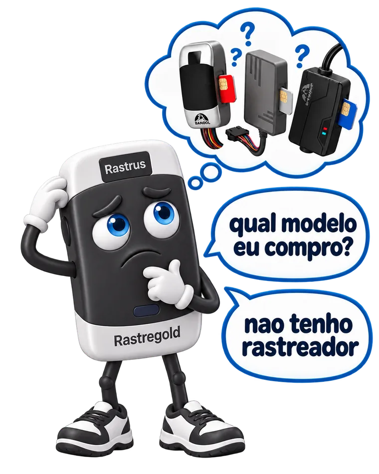 Rastrus: não tenho rastreador, qual modelo eu compro?